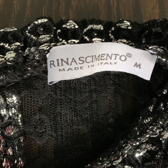 Rinascimento Black and Silver Dress size M - Picture 2 of 9